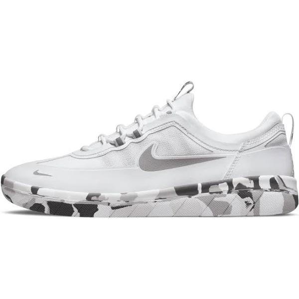 Nike SB Nyjah Free 2 Skate Shoe - White
