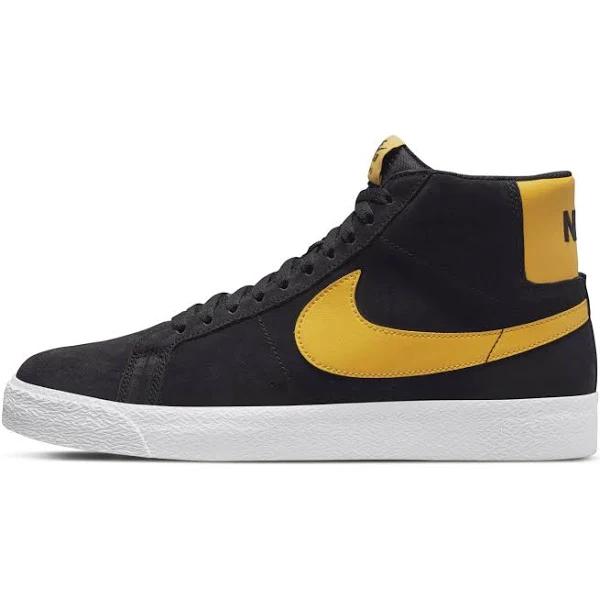Nike SB Zoom Blazer Mid Black/white-yellow 864349-009 Men's