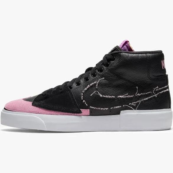 Nike SB Zoom Blazer Mid Edge Black Pink Rise