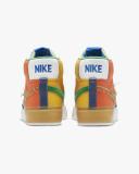Nike SB Zoom Blazer Mid Edge Skate Shoe - Orange