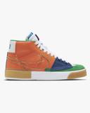 Nike SB Zoom Blazer Mid Edge Skate Shoe - Orange