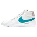 Nike SB Zoom Blazer Mid Edge Skate Shoe - White