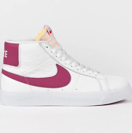 Nike SB Zoom Blazer Mid ISO Orange Label - White - 38.5