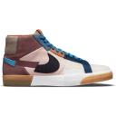 Nike SB Zoom Blazer Mid Premium Dark Wine/Black-Pink Oxford