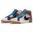 Nike SB Zoom Blazer Mid Premium Dark Wine/Black-Pink Oxford