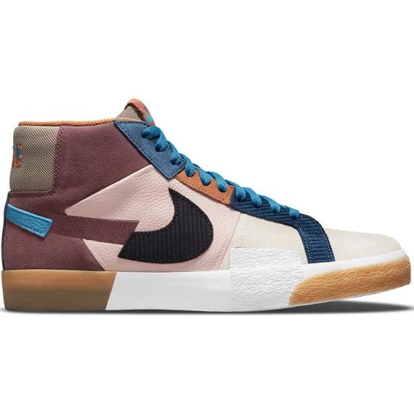 Nike SB Zoom Blazer Mid Premium Dark Wine/Black-Pink Oxford