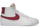 Nike SB Zoom Blazer Mid Premium Deconstructed White University Red Gum