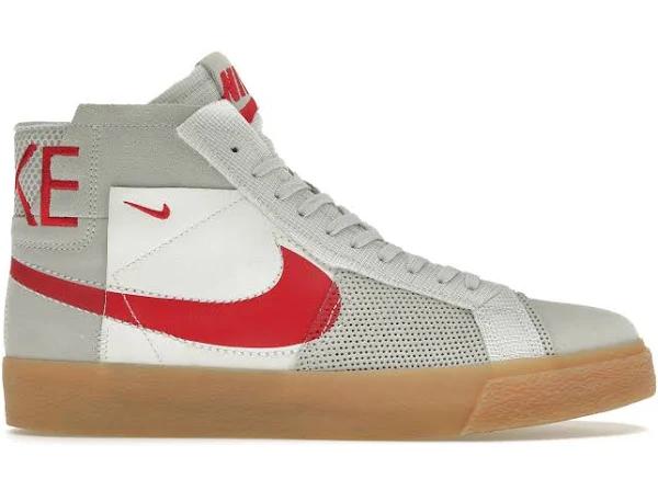 Nike SB Zoom Blazer Mid Premium Deconstructed White University Red Gum