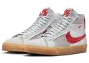 Nike SB Zoom Blazer Mid Premium Deconstructed White University Red Gum