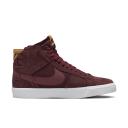 Nike SB Zoom Blazer Mid Premium Skate Shoes - Red