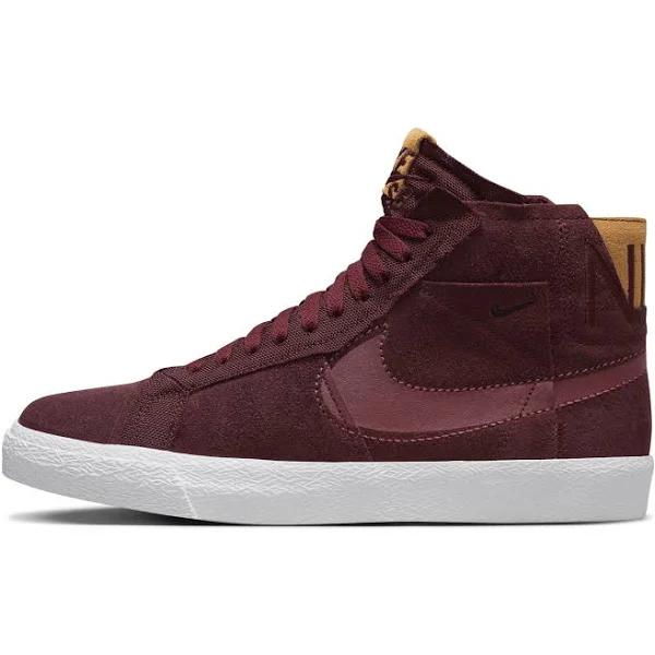 Nike SB Zoom Blazer Mid Premium Skate Shoes - Red