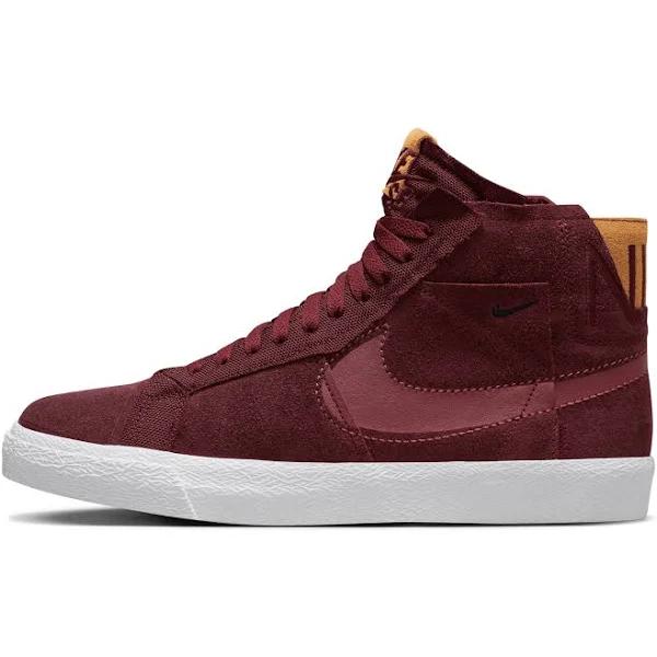 Nike SB Zoom Blazer Mid Premium Skate Shoes - Red