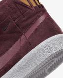 Nike SB Zoom Blazer Mid Premium Skate Shoes - Red