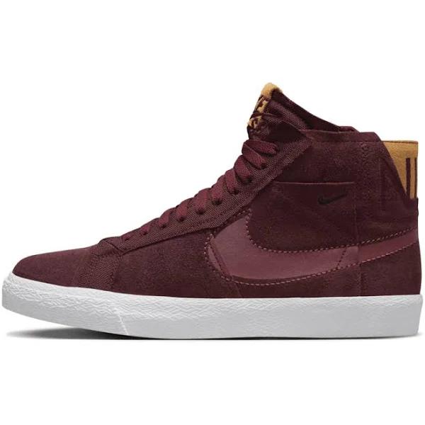 Nike SB Zoom Blazer Mid Premium Skate Shoes - Red
