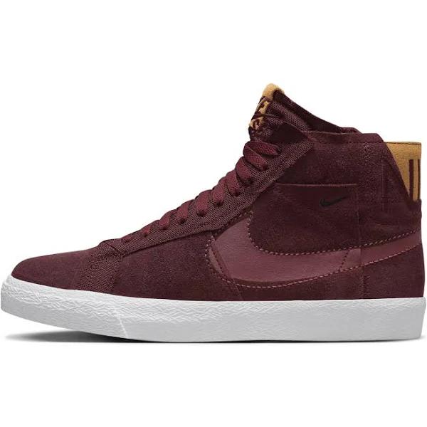 Nike SB Zoom Blazer Mid Premium Skate Shoes - Red