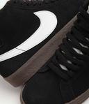 Nike SB Zoom Blazer Mid Skate Shoes, black, 6.5