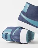 Nike SB Zoom Blazer Mid Skate Shoes - Blue