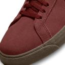 Nike SB Zoom Blazer Mid Skate Shoes, red, 6.5