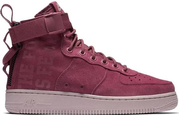 Nike SF Air Force 1 Mid Force Is Female Vintage Wine (Women's)