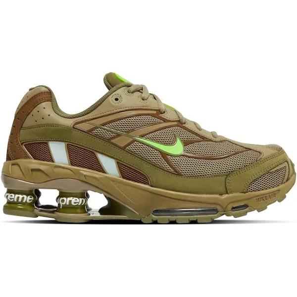 Nike Shox Ride 2 SP x Supreme Olive | Size 7.5