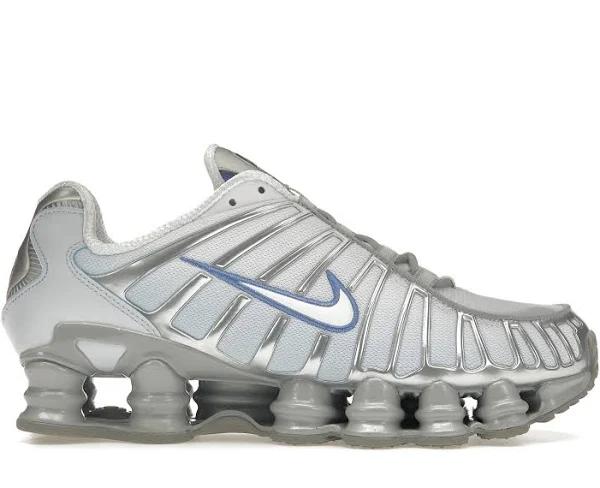 Nike Shox TL Metallic Platinum Blue Tint (Women's)