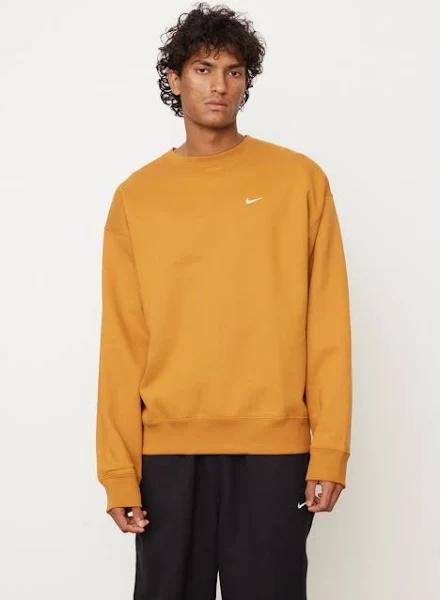 Nike | Solo Swoosh Crewneck Sweatshirt Desert Ochre/White / S