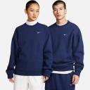 Nike Solo Swoosh Fleece Crewneck Bleached Coral/White