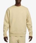 Nike Solo Swoosh Men's Fleece Crew - Brown