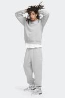 Nike Solo Swoosh Men's Fleece Crew - Grey