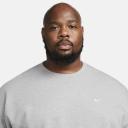 Nike Solo Swoosh Men's Fleece Crew - Grey