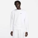 Nike Solo Swoosh Men's Fleece Crew - White