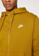 Nike Sportswear Club Fleece Men's Full-Zip Hoodie - Brown