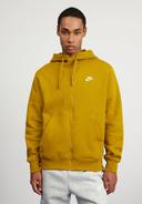 Nike Sportswear Club Fleece Men's Full-Zip Hoodie - Brown