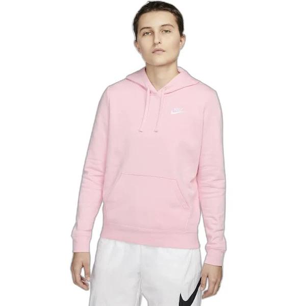 Nike Sportswear Club Fleece Women's Pullover Hoodie - Pink