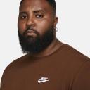 Nike Sportswear Club Men's T-Shirt - Brown