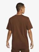 Nike Sportswear Club Men's T-Shirt - Brown