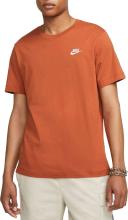 Nike Sportswear Club T-Shirt M / Orange / Dark Russet
