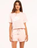 Nike Sportswear Essential Women's French Terry Shorts - Pink