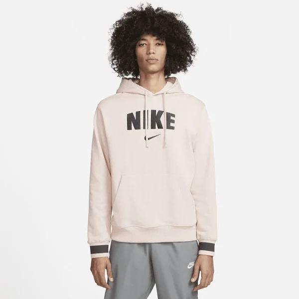 Nike Sportswear Men's Retro Fleece Pullover Hoodie - Pink