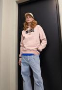Nike Sportswear Men's Retro Fleece Pullover Hoodie - Pink