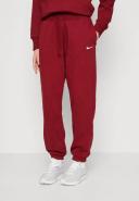 Nike - Sportswear Phoenix Fleece High-Waisted Oversized Sweatpants in Team Red