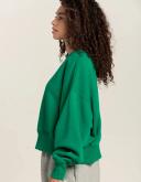 Nike Sportswear Phoenix Fleece Women's Over-Oversized Crew-Neck Sweatshirt - Green