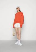 Nike Sportswear Phoenix Fleece Women's Over-Oversized Crew-Neck Sweatshirt - Orange