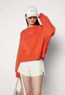 Nike Sportswear Phoenix Fleece Women's Over-Oversized Crew-Neck Sweatshirt - Orange