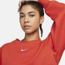 Nike Sportswear Phoenix Fleece Women's Over-Oversized Crew-Neck Sweatshirt - Orange