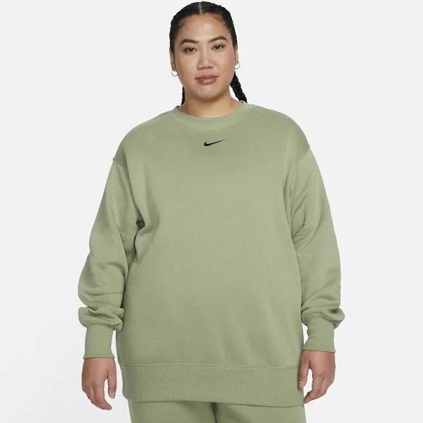 Nike Sportswear Phoenix Fleece Women's Oversized Crew-Neck Sweatshirt - Green