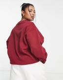 Nike Sportswear Phoenix Fleece Women's Oversized Crew-Neck Sweatshirt - Red