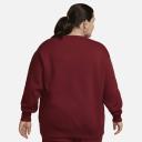 Nike Sportswear Phoenix Fleece Women's Oversized Crew-Neck Sweatshirt - Red