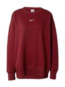 Nike Sportswear Phoenix Fleece Women's Oversized Crew-Neck Sweatshirt - Red