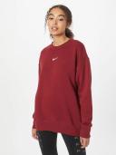 Nike Sportswear Phoenix Fleece Women's Oversized Crew-Neck Sweatshirt - Red